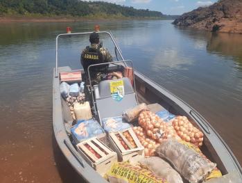 Alto Paraná: Incautan importante cantidad de mercaderías de contrabando